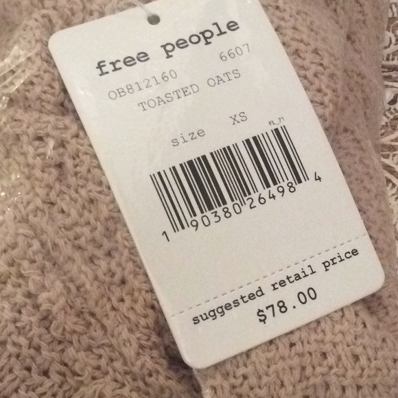 NWT Free People So Comfy Sweater - Picture 3 of 5